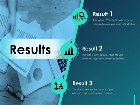 Results Ppt Deck | PowerPoint Slide Images | PPT Design Templates | Presentation Visual Aids