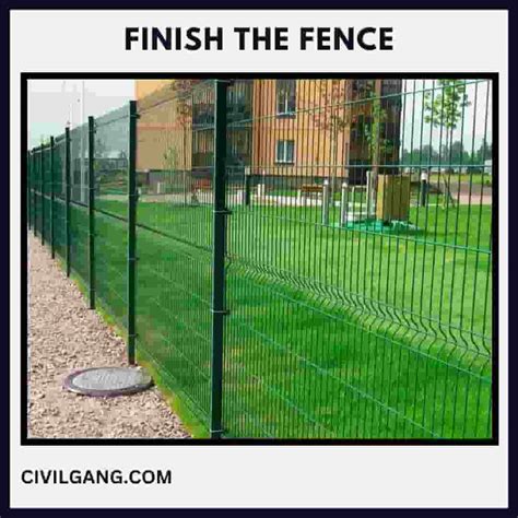 How To Install A Welded Wire Fence? - CivilGang