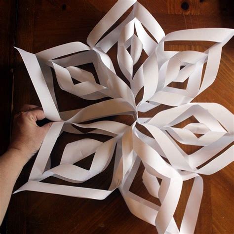 How to Make Giant Paper Snowflakes: Step by Step Photo Tutorial - | Paper snowflakes diy, Paper ...