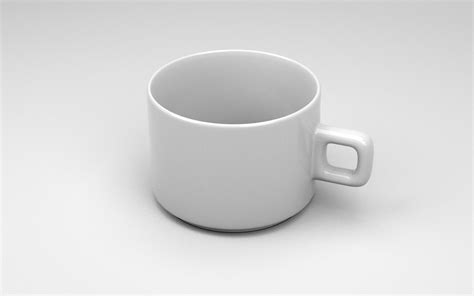 3D model Tea cup ceramic VR / AR / low-poly | CGTrader
