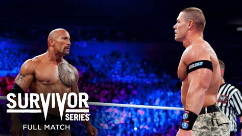 FULL MATCH - John Cena & The Rock vs. The Miz & R-Truth: Survivor Series 2011 - Video Dargoole