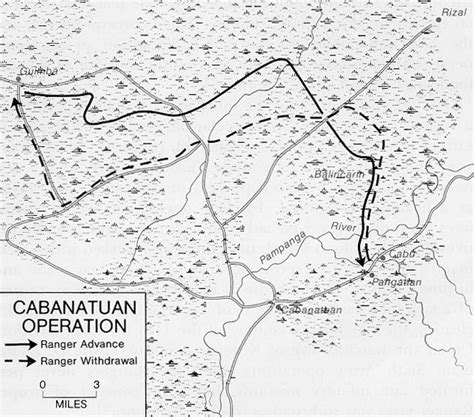 Cabanatuan Operation Map