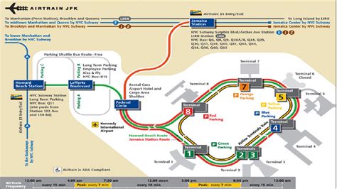 Jfk Airport Subway Map