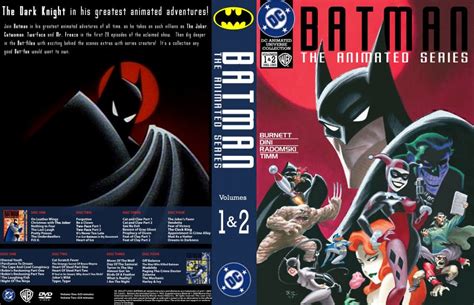 Batman: The Animated Series: Vol. 1 & 2 (slim) - TV DVD Custom Covers ...