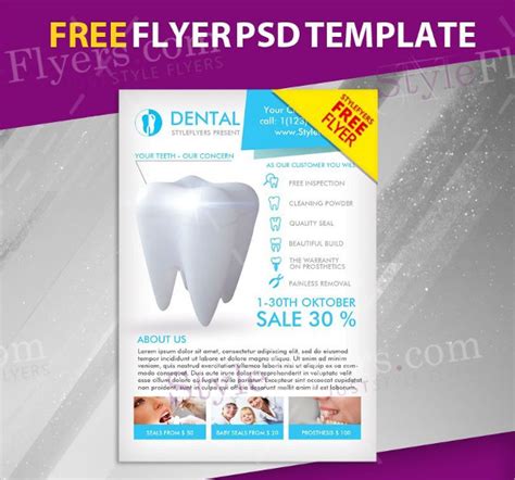 Dental Flyer Template - 37+ Free & Premium Download