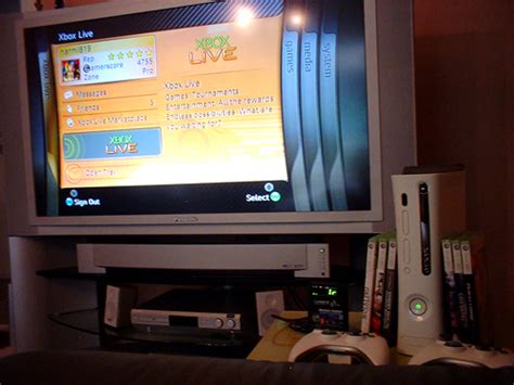 My xbox 360 setup - The living room in which i play my xbox 360. Big... / myLot