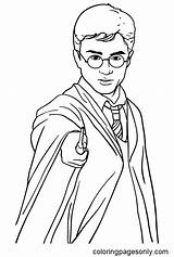 Malvorlagen Harry Potter Mit Zauberstab – Kostenlose Zum  sketch template