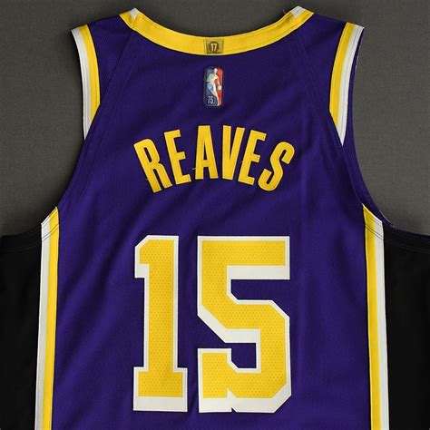 Austin Reaves - Los Angeles Lakers - Game-Worn - Statement Edition Jersey - Rookie Debut - 2021 ...