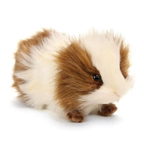 Hansa Guinea Pig soft plush toy Brown/White |HansaToys