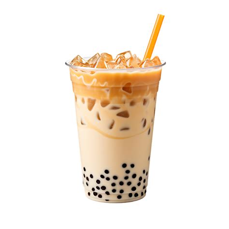 Brown sugar bubble boba drink. milk tea. perfect for drink catalog. 27145674 PNG