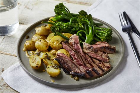 Lamb Leg Steaks with Rosemary Potatoes / The Body Coach