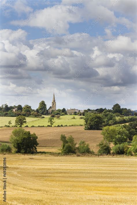 Cotswold Countryside,Gloucestershire, UK Stock Photo | Adobe Stock