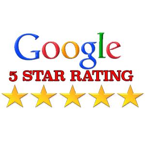 Google 5 Star Rating transparent PNG - StickPNG