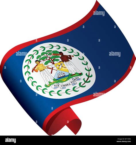 Belize flag, vector illustration Stock Vector Image & Art - Alamy