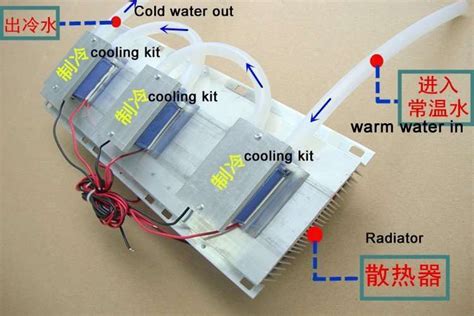 DC12v Thermoelectric Water Cooling Module 126W Manufacturer-supplier China