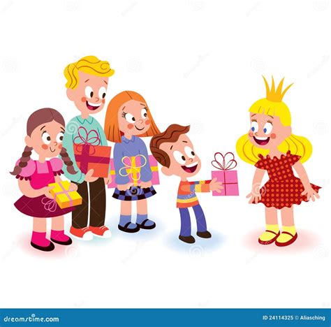 Children Giving Sadaqah To Poor People. Character Illustration. Vector ...