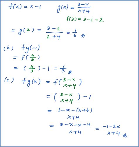 Composite Function Example 2 - SPM Additional Mathematics