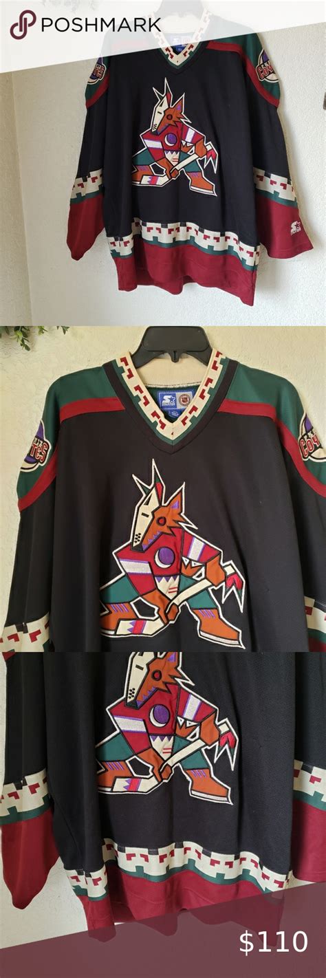 Vintage Arizona Coyotes Kachina Away Starter Jersey Size XL in 2023 ...