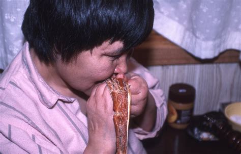 II.4: INUIT FOOD: 4. Cooking and Eating ~ People of the Arctic by John Tyman