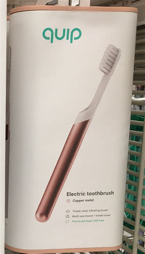 Quip Electric Toothbrush | Minty Fresh Toothpaste