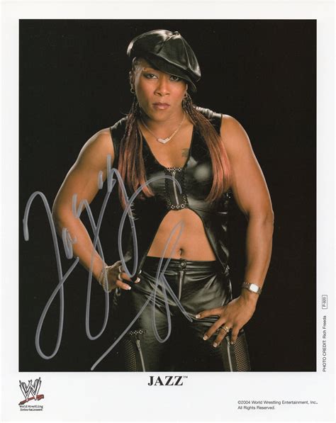 Jazz WWE/WWF Signed Promo Photo P-920 – RetroWrestling.com