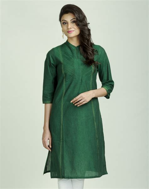 Latest Women Best Kurti Designs Collection For Winter by Fabindia