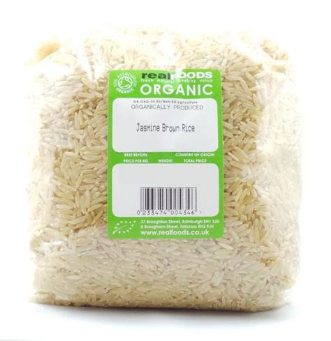 Organic Jasmine Brown Rice from Real Foods Buy Bulk Wholesale Online