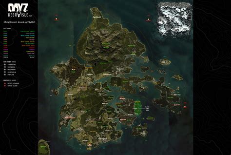 Dayz Deer Isle Loot Map