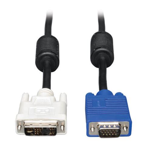 DVI to VGA High Resolution Monitor Cable, RGB Coaxial, 6-ft. | Eaton