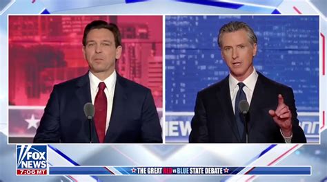 Gavin Newsom tells Ron DeSantis: neither of us will be the nominee for our party in 2024