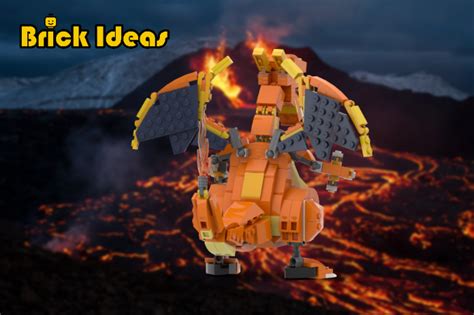 LEGO MOC Charizard (Pokémon) by Brick_Ideas | Rebrickable - Build with LEGO