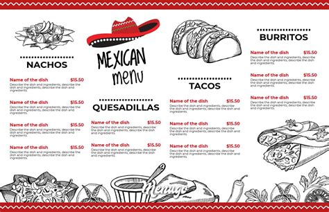 Menugo - Tacos Mexican Restaurant Menu Theme