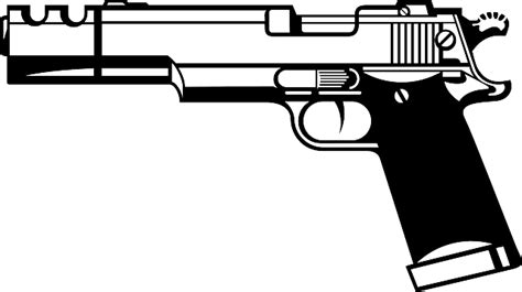 Gratis vectorafbeelding: Pistool, Handpistool, Vuurwapen - Gratis afbeelding op Pixabay - 29549