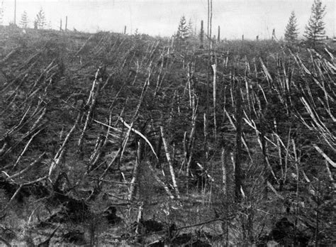 El misterio de Tunguska, el meteorito que impactó Siberia con la fuerza de 300 bombas atómicas ...