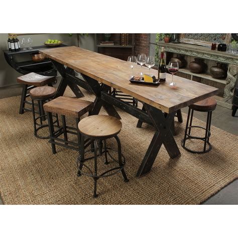 Carbon Loft Benz Reclaimed Wood Gathering Table - Bed Bath & Beyond - 8495137 | Reclaimed wood ...