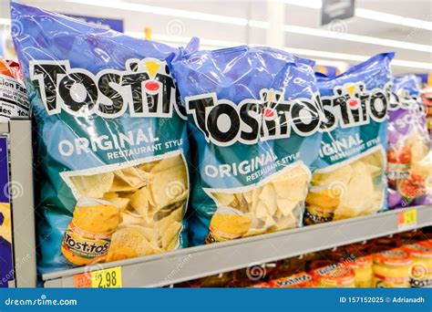 Bags of Tostitos Brand Tortilla Chips for Sale Editorial Image - Image ...