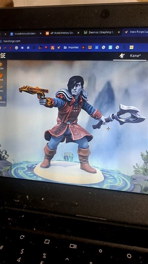 making rainimator characters in heroforge till the next episode day 5: Kane : r/Rainimator