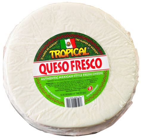 Queso Fresco Mexicano Wheel - Tropical Cheese