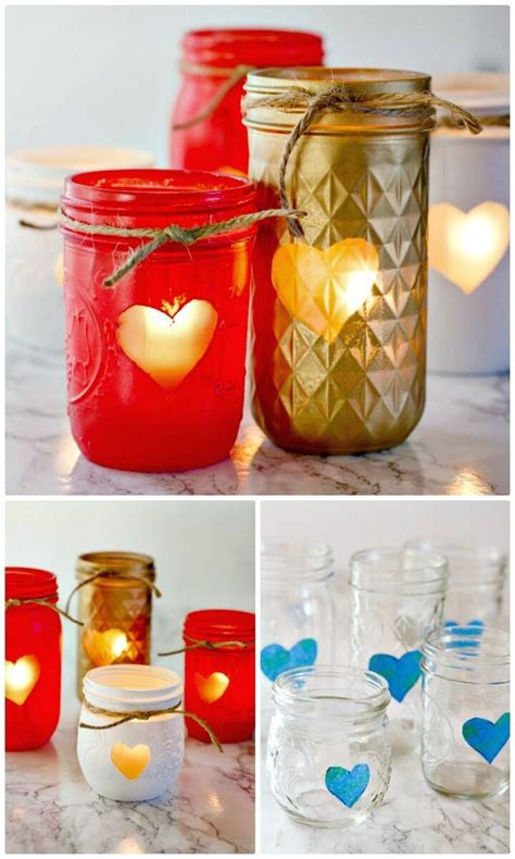 130 Easy Craft Ideas Using Mason Jars for Spring & Summer ⋆ DIY Crafts