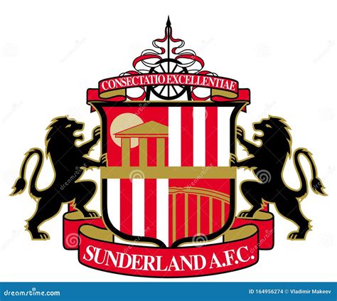 The Emblem of the Football Club Sunderland. England Editorial Stock ...