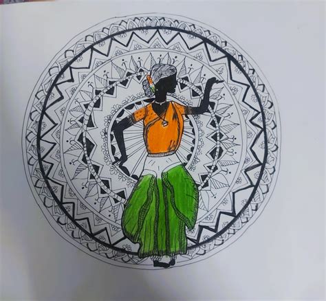 Mandala Art - Sketching a free and spirited India