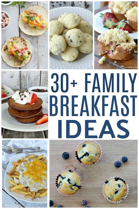 25+ Easy Family Breakfast Ideas in 2020 | Breakfast, Family breakfast, Kid friendly recipes ...