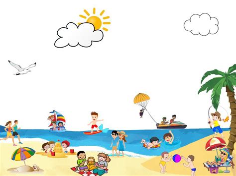 Beach Action Scene | Online Activities | Language Studies (Native ...