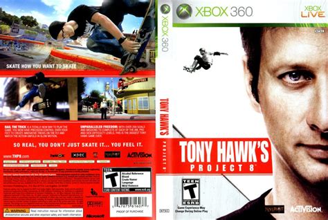 Tony Hawk's Project 8 - XBOX 360 Game Covers - Tony Hawk s Project 8 ...