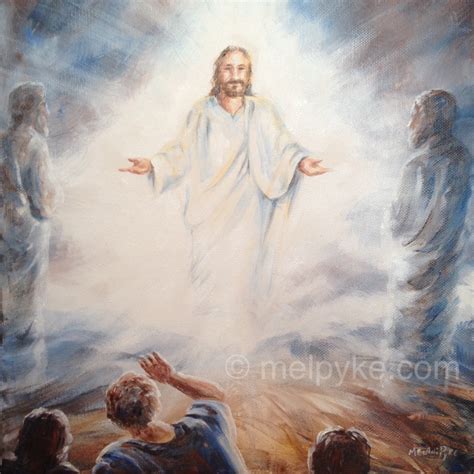 The Transfiguration of Jesus Original Painting on Canvas / Christian Bible-based New Testament ...