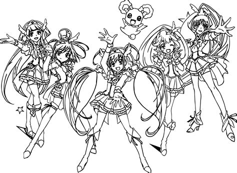 Glitter Force Coloring Pages - Best Coloring Pages For Kids