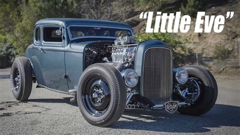 A 1932 Ford 5-Window Coupe Hot Rod Build Named "Little Eve"