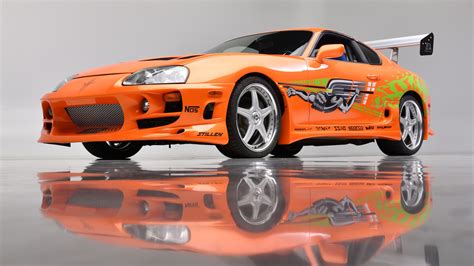 Paul Walker's "Fast and Furious" Toyota Supra Sells for Hollywood Money