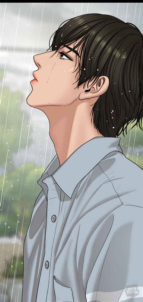 Anime Boy Sad In Rain