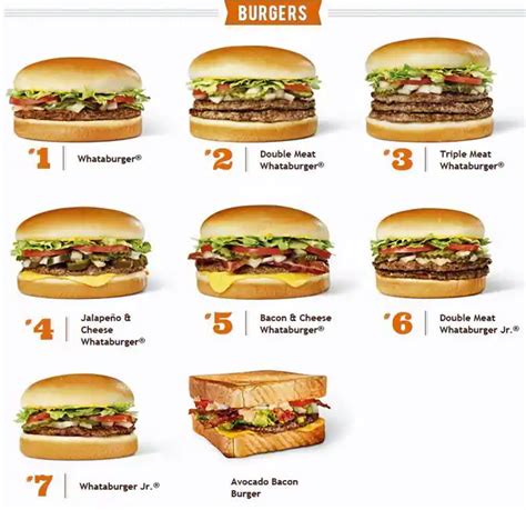 Whataburger Menu, Menu for Whataburger, Sharpstown, Houston ...